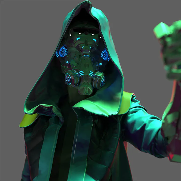 Final refined 3D model