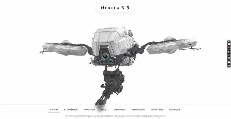 Airdrone-CELA equipment 3D viewer